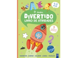 Livro O Meu Divertido Livro de Atividades - Foguetão 4-5 Anos de Yoyo Studios (Português)