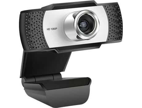 Webcam ECSEE A8B - 1080P HD CMOS 30FPS USB 2.0 (Cinzento)