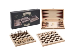 Juegos sobremesa 3 en 1 madera