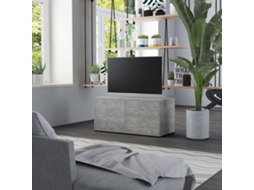 Vidaxl Móvel de Tv 80x34x36 Cm Derivados de Madeira Cinzento Cimento