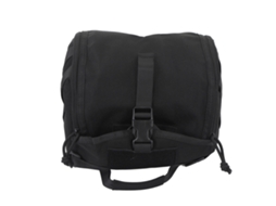 Bolsa de Armazenamento para Capacete de Camping Lona com Prevenção de Arranhões Ajustável Preta