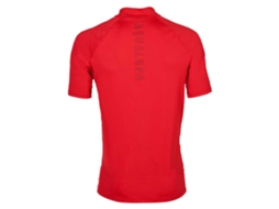 Homem de Manga Curta Rashguard Sf Vermelho Saqualung