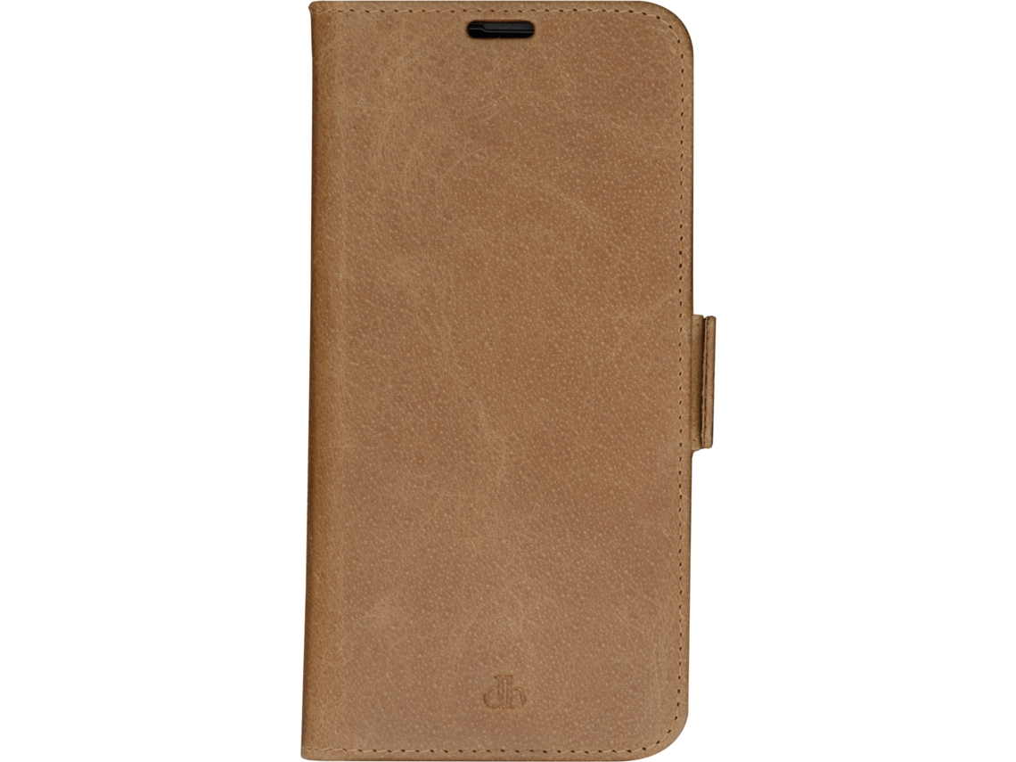 Capa para iPhone 14 DBRAMANTE1928 Pele Castanho