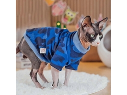 Roupa para Gato Sphynx Devon Abrigo Quente Moletom com Capuz Tamanho Xs Inverno Primavera Outono Estilo 9 Xs