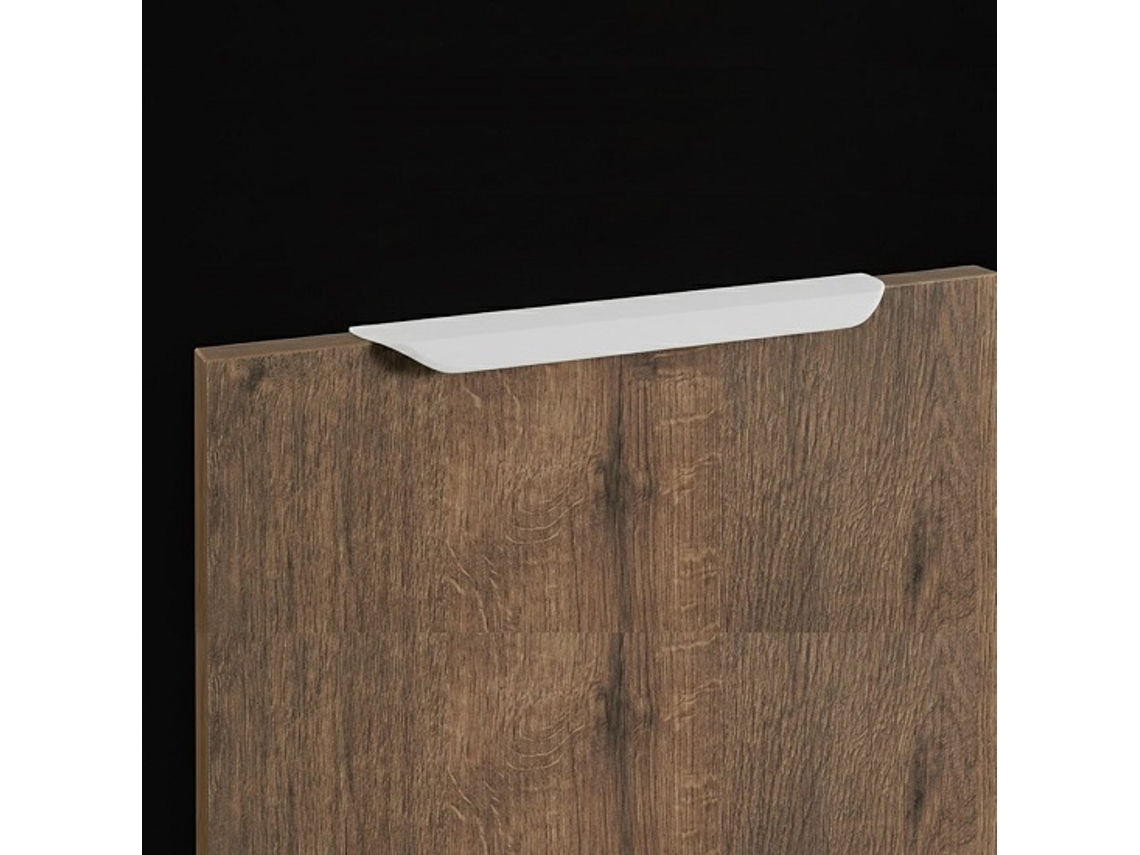 Puxador para Perfil de Alumínio HARDWAREXCHANGE 97x1155x40 mm Branco Mate (lote de 25)