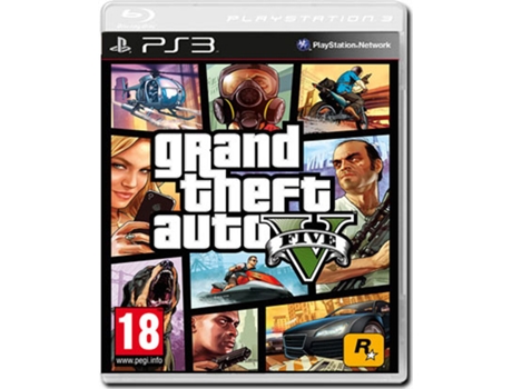 Jogo Grand Theft Auto V - PS3