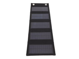 Carregador Solar Portátil Hurrise, 10w 5v, Alta Eficiência de Conversão, Dobrável e Leve, Ideal para Piscinas BRILVIBERA