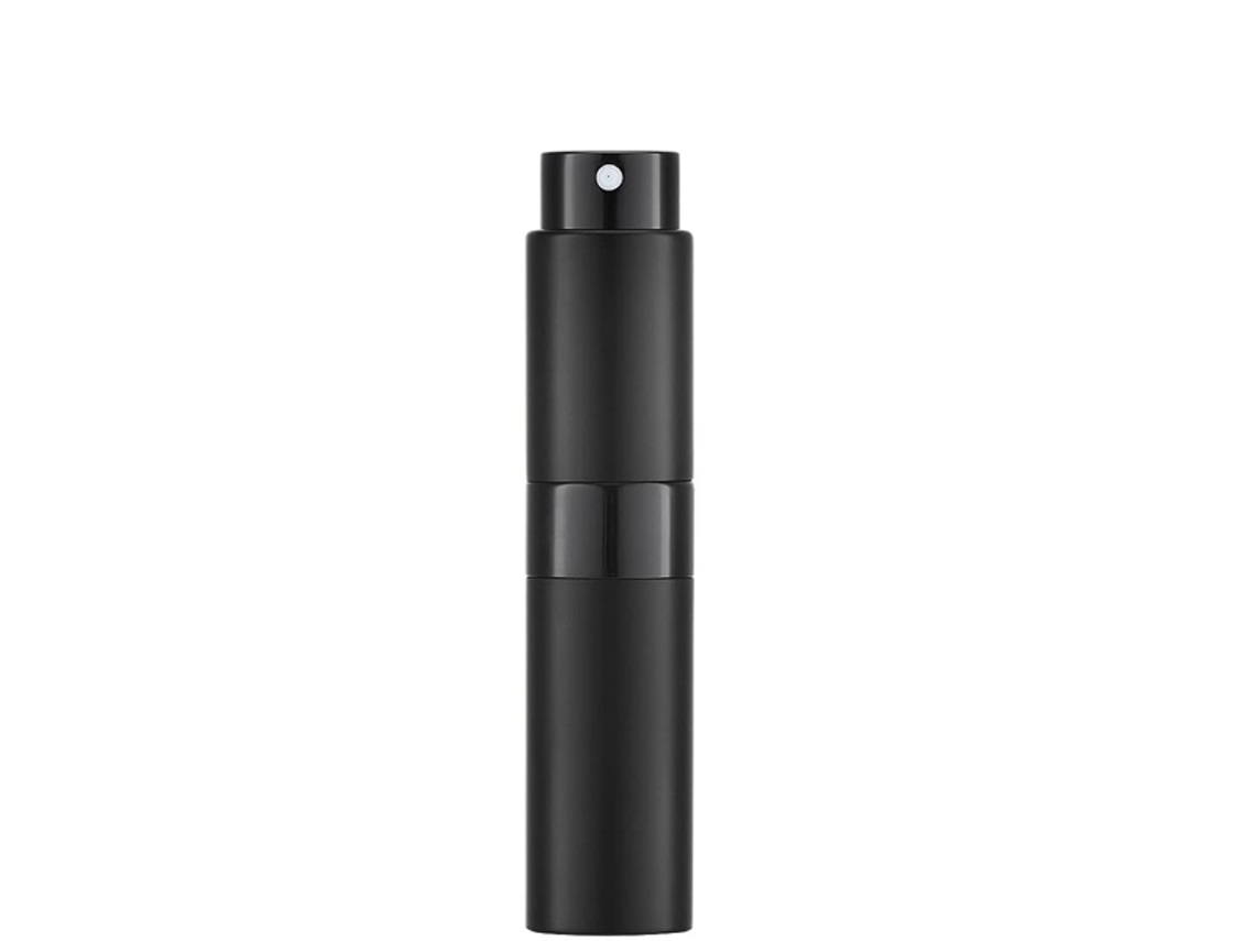 Frasco de Perfume Reutilizável em Spray, Portátil, para Viagens. MDUG (preto, 8ml)