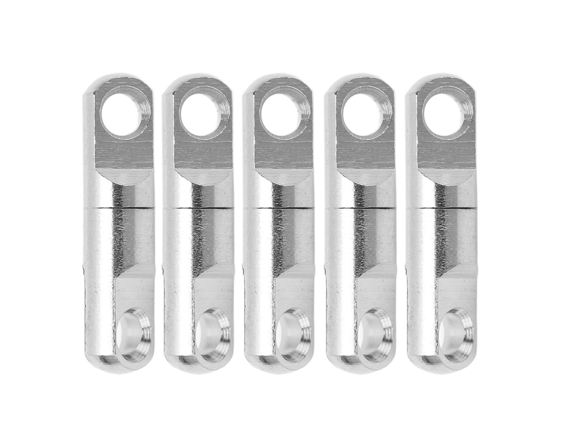 Conector de Anzol Rotativo Inox 5pcs 360°