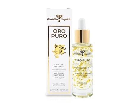 Elisir olio Oro 24 Kt Oro Puro 30ml