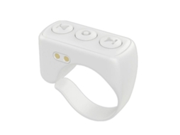 Telefone Celular Bluetooth Tiktok Controle Remoto Anel Na Ponta Do Dedo Controlador De Vídeo*