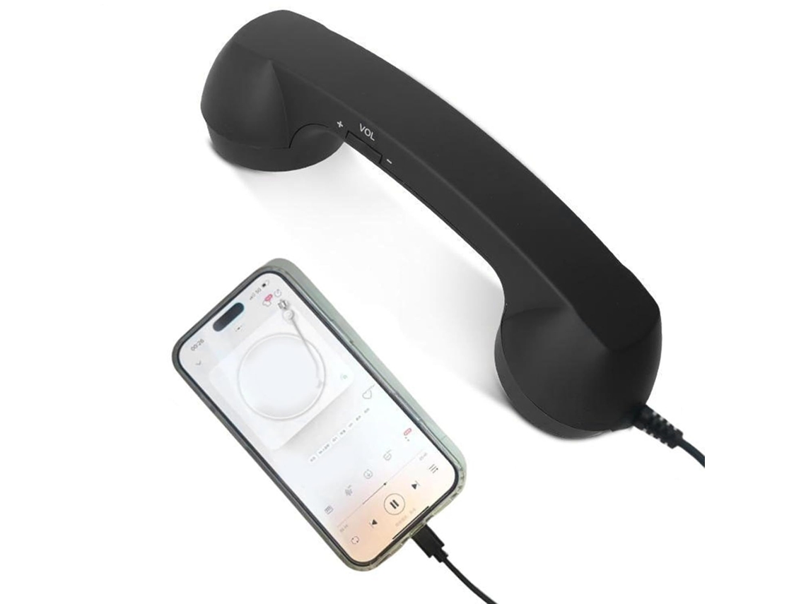 Combinação Retrô De Cabo Type-c Para Acessórios De Celular