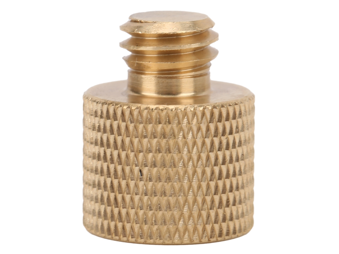 Brass Screw Adapter 3/8 Inch Male To 1/4 Inch Female Thread Reducer Screw Adapter For Camera Tripods LAXISCREED