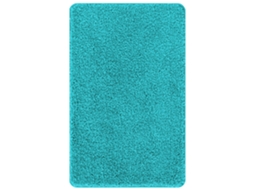 Conjunto 3 Conjunto De Tapetes De Banho Vidaxl Azul-turquesa Polipropileno (50 X 80 Cm)