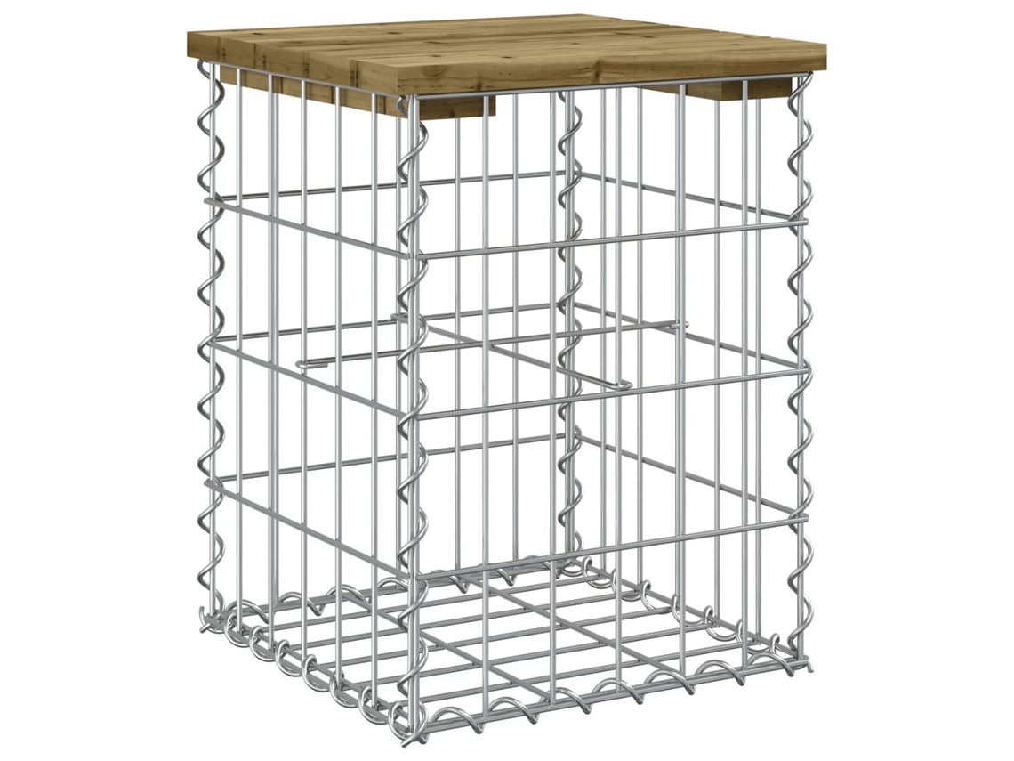 Garden Bench, Garden Benches Vidaxl Marrom Madeira De Pinho Impregnada (33 X 31 X 42 Cm)