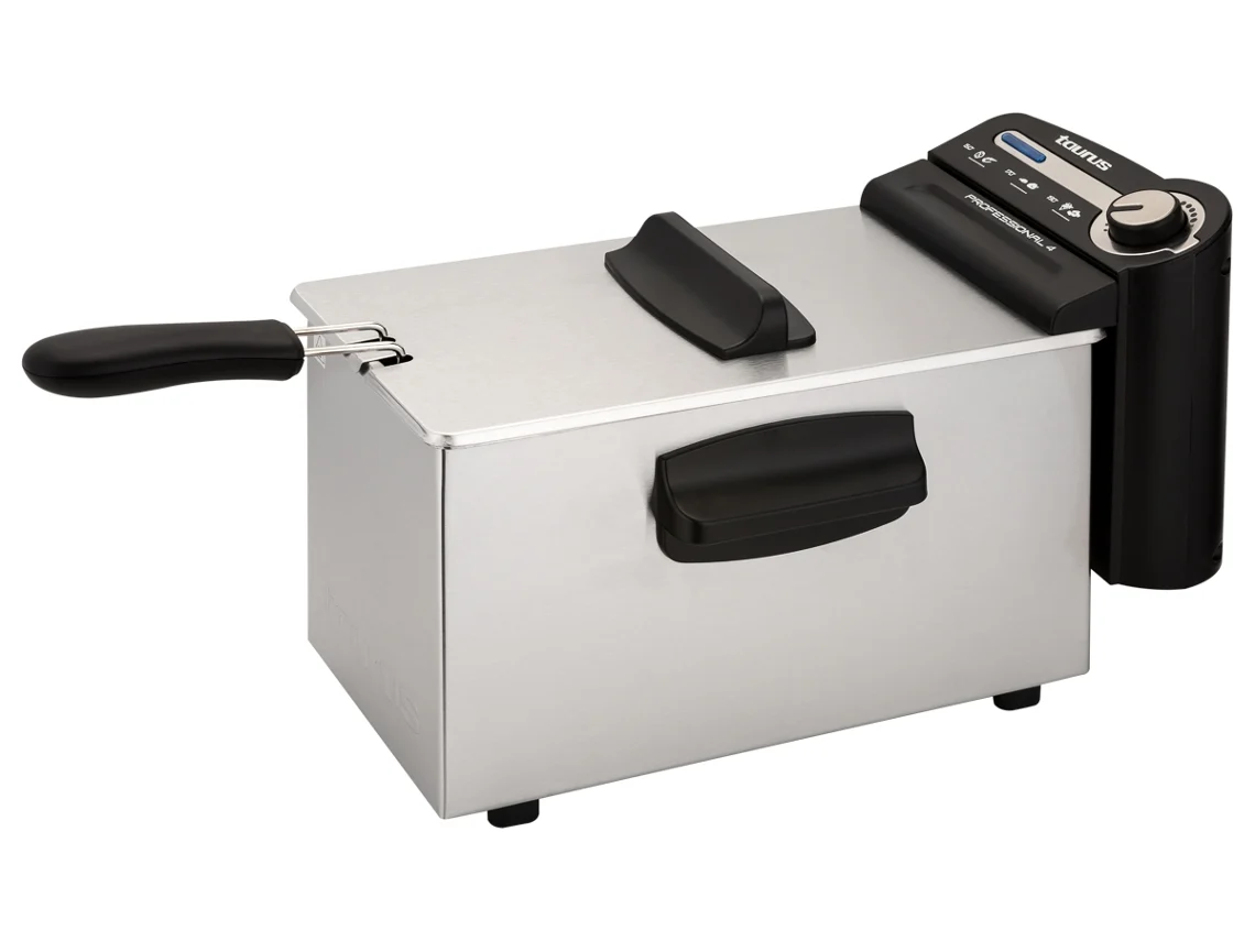 Fritadeira Semi-Profissional TAURUS 973947 (4 kg - Preto)