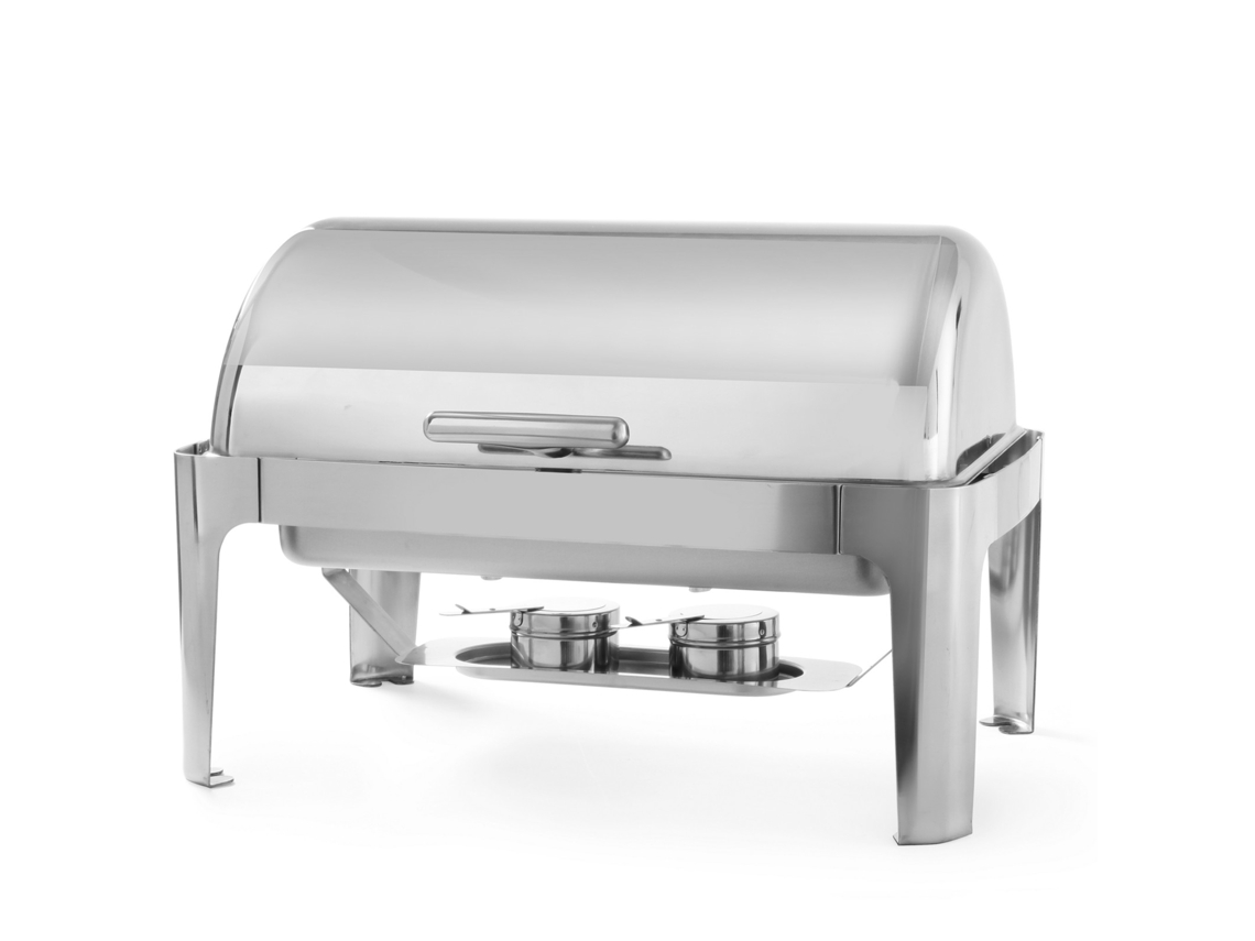 Podgrzewacz Do Potraw Na Pastę Rolltop Gn1/1 65mm Stalowy Hendi 470305