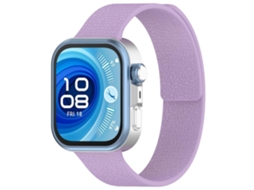 Pulseira De Silicone Magnético Macio Com Textura De Lichia Para Huawei Watch Fit4 / Fit4 Pro / Fit3