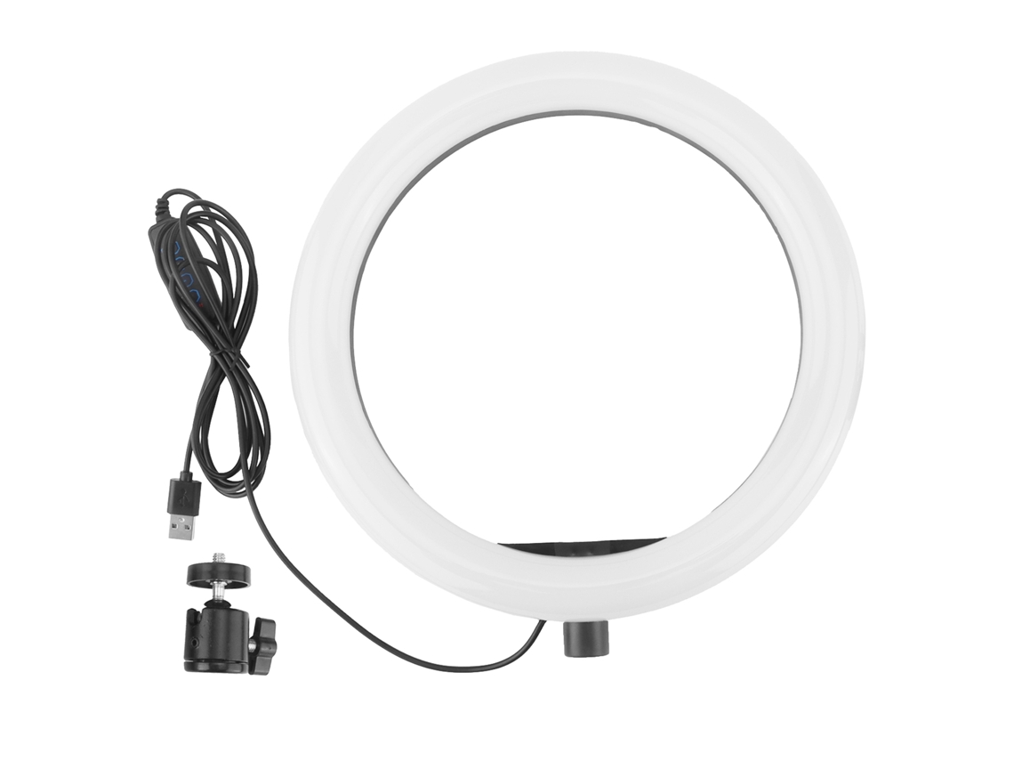 10in Ring Shape Fill Light Live Steaming Supplementary Lamp Night Selfie Enhancing Light LAXISCREED