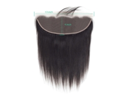 Fechamento De Renda De Cabelo Humano, 150 Densidade, Opções De Cor Natural, 13x4 Lace Frontal, Cabelo Remy, 16polegadas Oem