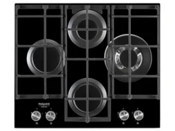 Placa HOTPOINT HAGS 62F BK (Gás Natural - 59.6 cm - Preto)
