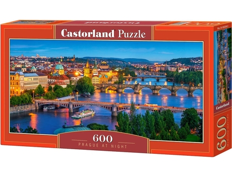 Puzzle  Prague at Night (600 Peças)