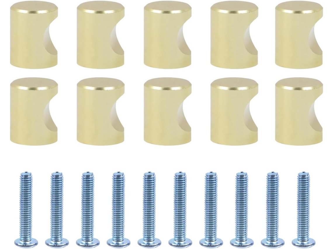 Conjunto De 10 Puxadores Decorativos Em Liga Zinco Para Armários E Gavetas, Ideais Para Decoração De Portas Armários
