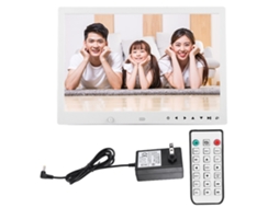 Laxiscreed Quadro Digital Portátil De 13 Polegadas Com Tela Hd 1080p Para Assistência E Entretenimento