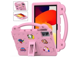 Capa Para Tablet Infantil Eva À Prova De Choque Com Suporte E Alça Facpoet