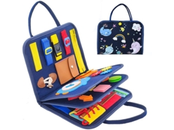 Placa De Atividades Para Crianças Pequenas, 4 Camadas, Brinquedo Sensorial Montessori Para Meninos E Meninas Aquaforge
