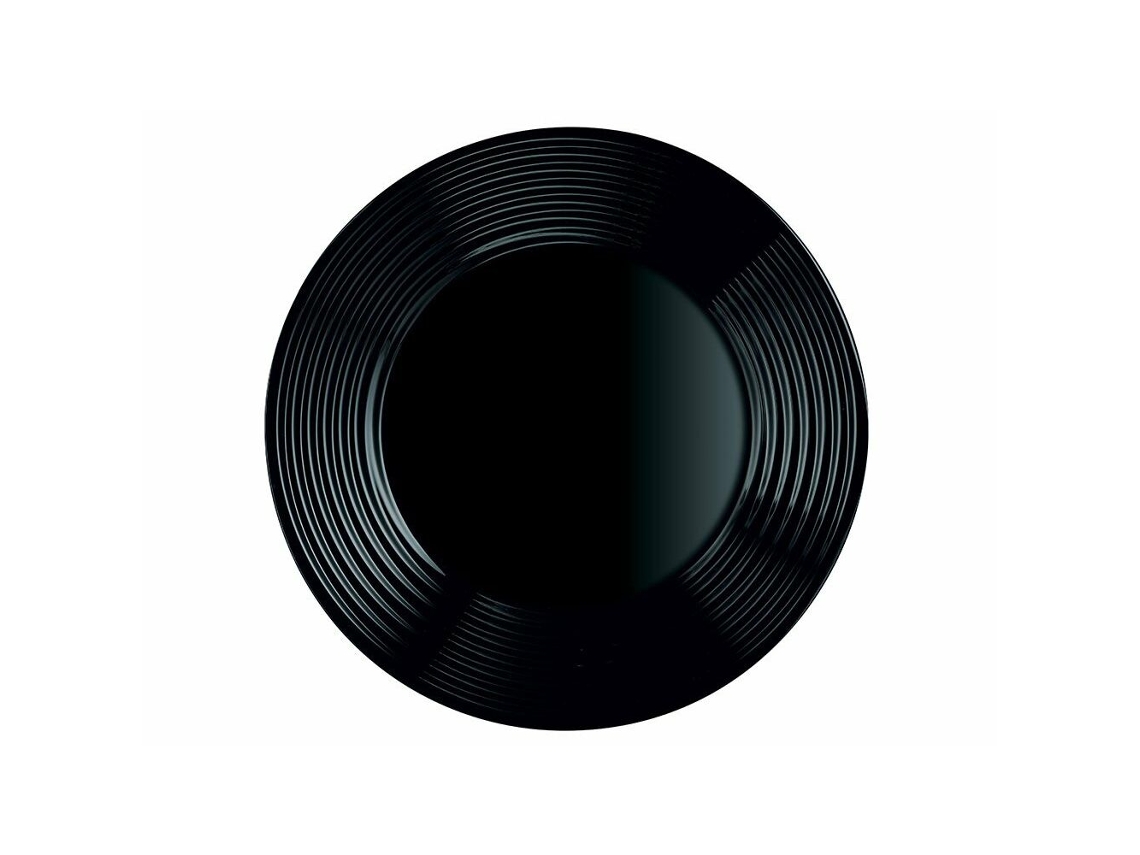 Prato LUMINARC (Preto - Vidro)