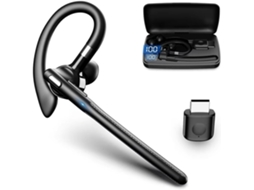 Fone de Ouvido Bluetooth 5.4 com Dois Microfones SFUSHOS