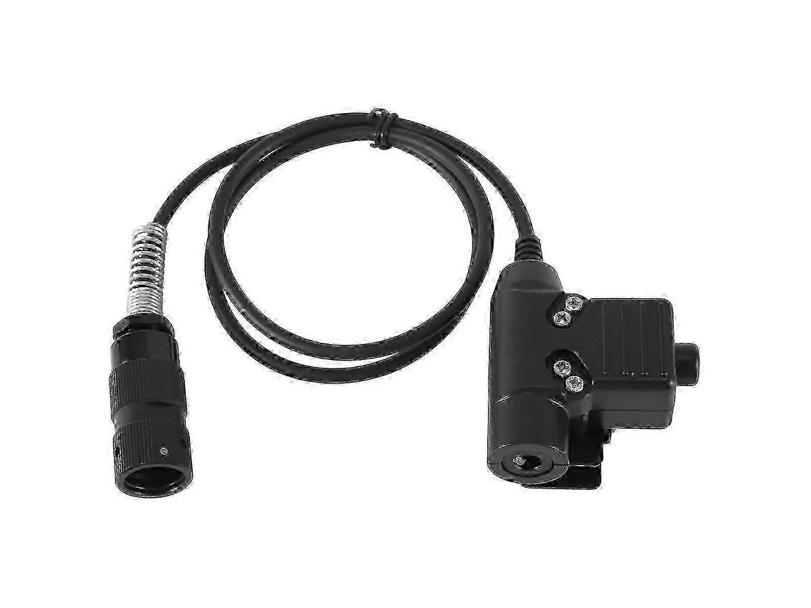 Conector De 6 Pinos U94 Para Chave Seletora Ptt De Rádios Comunicadores Prc148, Prc152 E U329 Compatível PENGDSJE