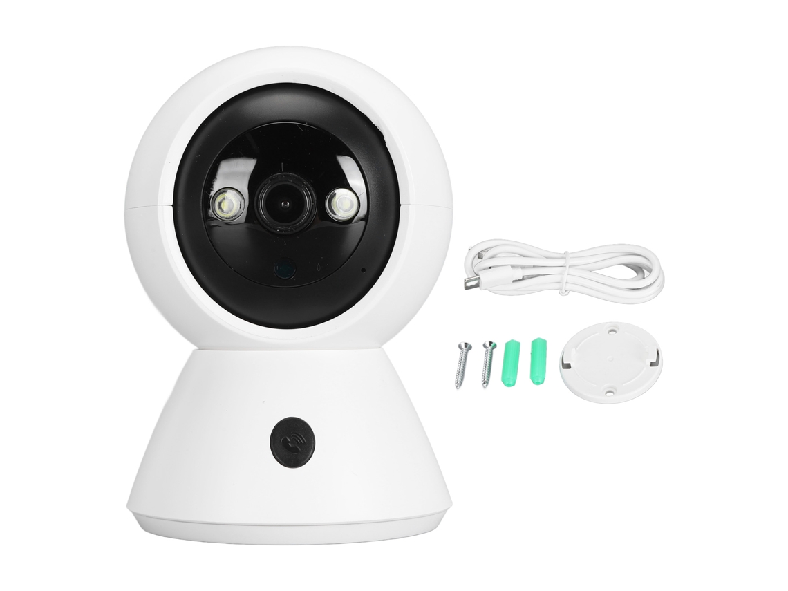 Câmera De Segurança Wifi 360° 1080p Hd Com Áudio Bidirecional