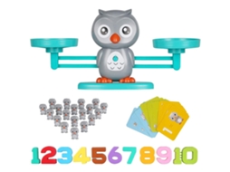 Ats juguete de Balança Matsemática Animal Jogo de Tabuleiro Numérico Educatsivo Precoce para Crianças