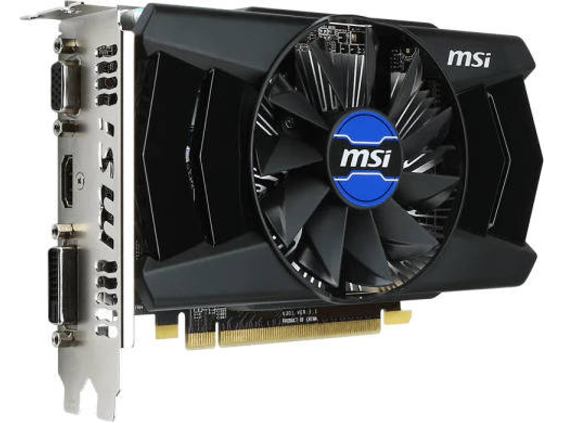 Placa Gráfica MSI Radeon R7 250 (AMD 2 GB DDR3) Worten.pt