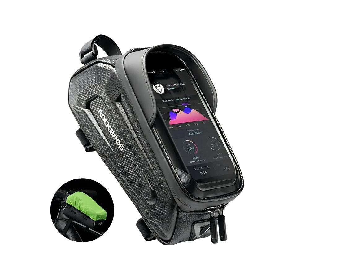Bolsa Para Bicicleta, Tela Sensível Ao Toque, Repelente À Água, B68 6.8polegadas