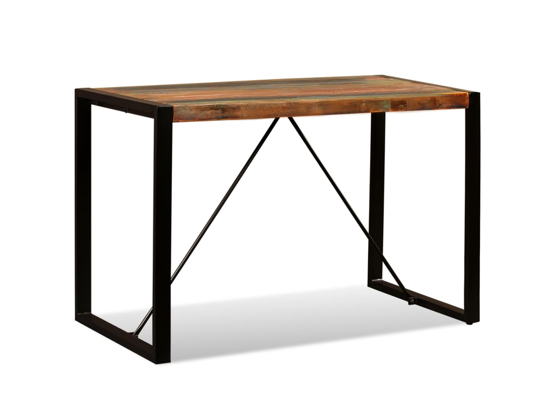 Dining Table, Dining Tables Vidaxl Multicolor Madeira (120 X 60 X 76 Cm)