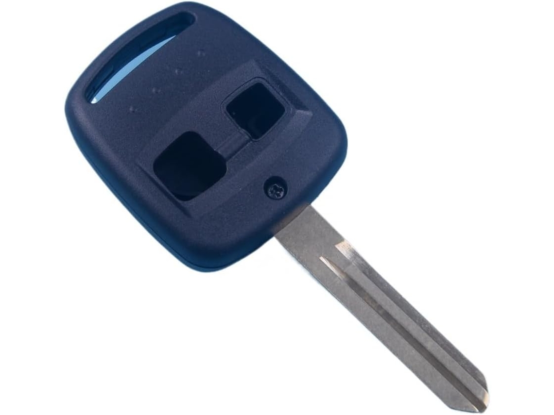 Capa De Chave Remota Substituição Preta Com 2 Botões, Compatível Com Subaru Forester, Legacy, Impreza E Outback