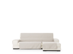 Capa para chaise longue de braço curto direito EYSA SILVER Marrom claro 100 x 110 x 240 cm