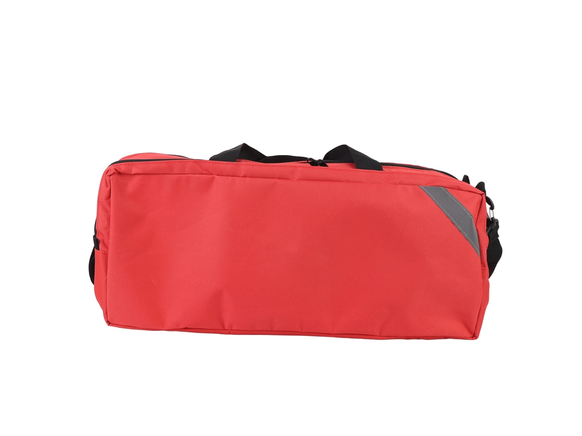 Mochila De Emergência Grande Capacidade Para Bombeiros Vermelha