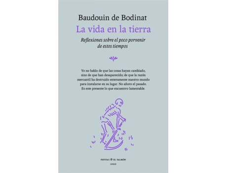 Livro La Vida En La Tierra de De Bodinat Baudouin (Espanhol)