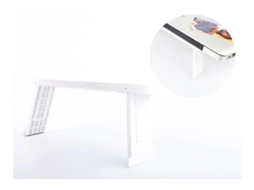 Lurelia Mini Suporte Para Portátil 1 Unidade, Ajustável, Ergonómico, Antiderrapante, Com Ventilação, Em Abs, Em Preto