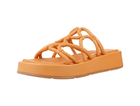 Sapatos de Mulher WONDERS Tecido Laranja (41)