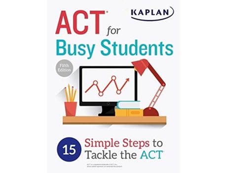Livro ACT for Busy Students de Kaplan Test Prep (Inglês)