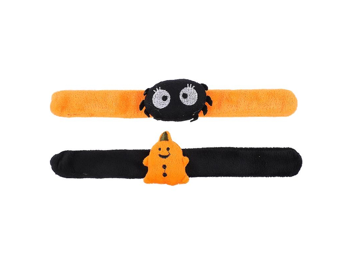 2 Peças de Pulseiras de Tapa de Halloween para Decorações de Halloween ALLINLESS