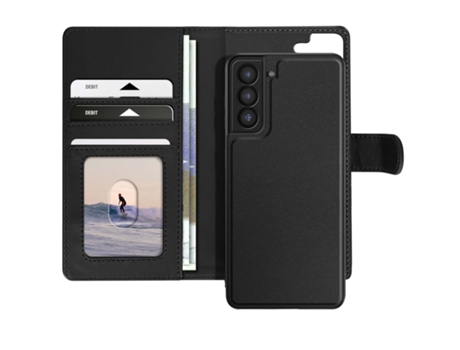 Capa Removível Para Samsung Galaxy S22 Mayaxess Acrílico Preto