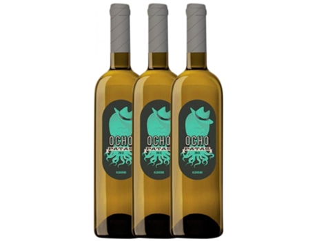 Uvas de Cuvée Ocho Patas Albariño Rías Baixas 75 cl (Caixa de 3 unidades)