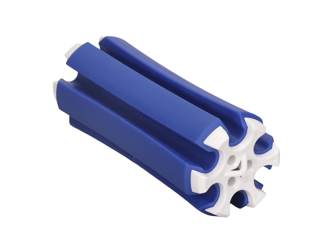 Suporte para Taco de Golfe, 6 Posições, Portátil, de Plástico, Azul, para Esportes ao Ar Livre