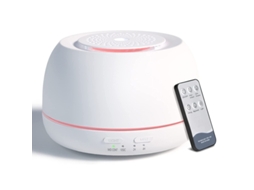 Difusor de Aromas VANJL 300Ml Recarregável Usb Humidificador Branco Controle Remoto